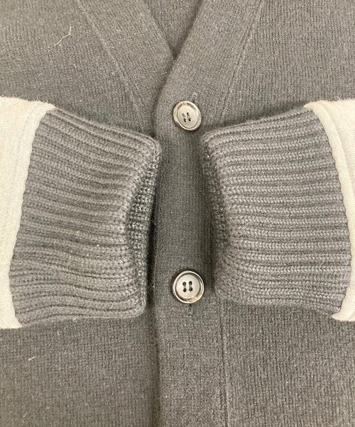COMME des GARCONS HOMME DEUX（コムデギャルソン オム ドゥ）COMME des GARCONS HOMME DEUX (コムデギャルソン オム ドゥ) 袖切替カーディガン ブラック サイズ:Mの古着・服飾アイテム