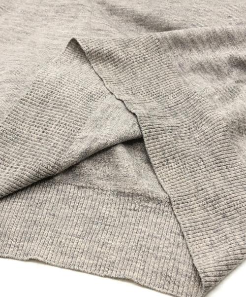 Maison Margiela（メゾンマルジェラ）Maison Margiela (メゾンマルジェラ) エルボーパッチニット ライトグレー サイズ:Sの古着・服飾アイテム