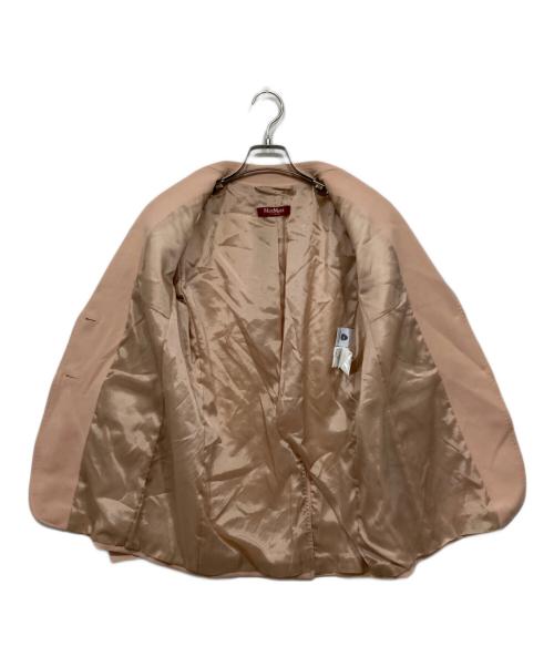 Max Mara Studio（マックスマーラ ストゥディオ）Max Mara Studio (マックスマーラ ストゥディオ) セットアップジャケット ピンク サイズ:42の古着・服飾アイテム