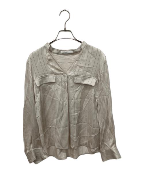 Pinky & Dianne（ピンキーアンドダイアン）Pinky & Dianne (ピンキーアンドダイアン) セットアップブラウス ベージュ サイズ:38の古着・服飾アイテム
