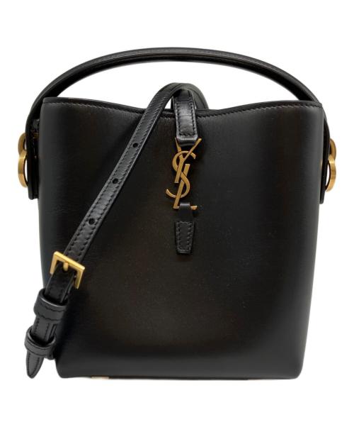 Saint Laurent Paris（サンローランパリ）Saint Laurent Paris (サンローランパリ) LE37 ミニ ブラック サイズ:ミニの古着・服飾アイテム