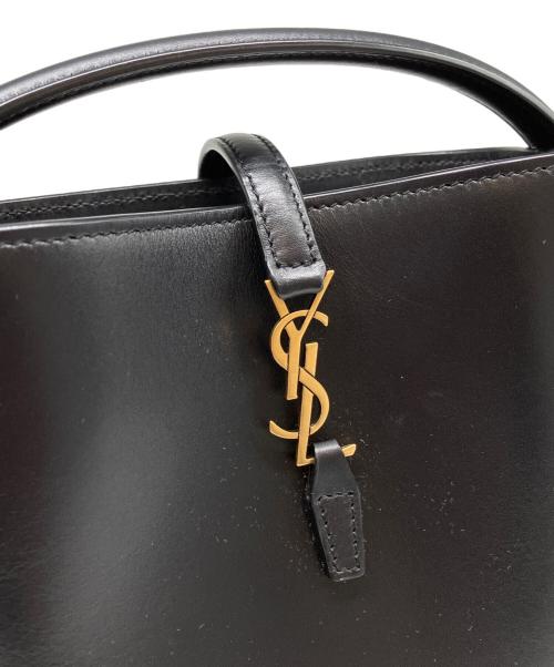 Saint Laurent Paris（サンローランパリ）Saint Laurent Paris (サンローランパリ) LE37 ミニ ブラック サイズ:ミニの古着・服飾アイテム