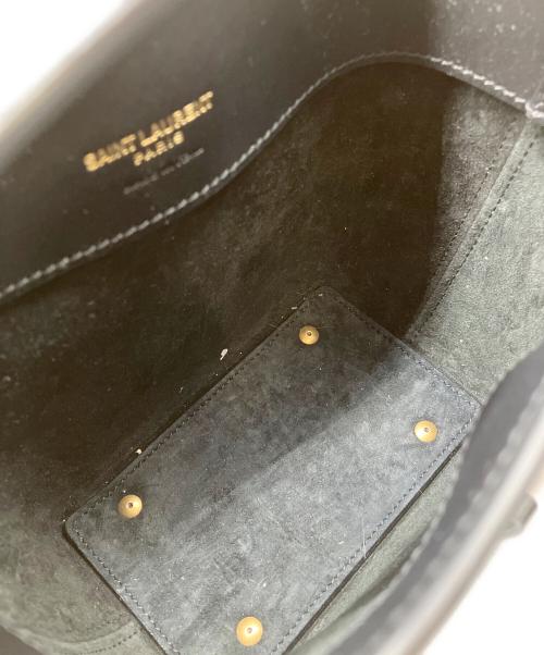 Saint Laurent Paris（サンローランパリ）Saint Laurent Paris (サンローランパリ) LE37 ミニ ブラック サイズ:ミニの古着・服飾アイテム