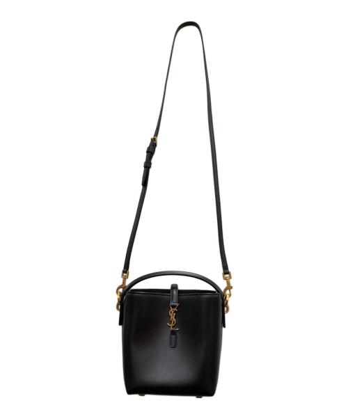 Saint Laurent Paris（サンローランパリ）Saint Laurent Paris (サンローランパリ) LE37 ミニ ブラック サイズ:ミニの古着・服飾アイテム