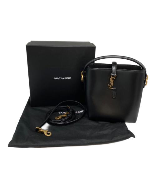 Saint Laurent Paris（サンローランパリ）Saint Laurent Paris (サンローランパリ) LE37 ミニ ブラック サイズ:ミニの古着・服飾アイテム