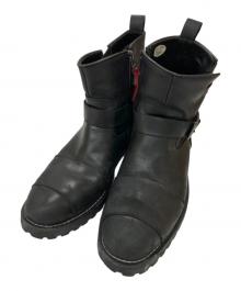 DEGNER（デグナー）の古着「レザーエンジニアブーツ」｜ブラック