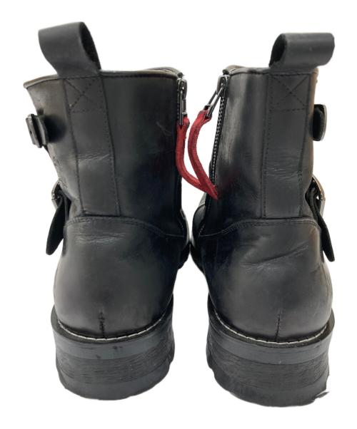 DEGNER（デグナー）DEGNER (デグナー) レザーエンジニアブーツ ブラック サイズ:25cmの古着・服飾アイテム