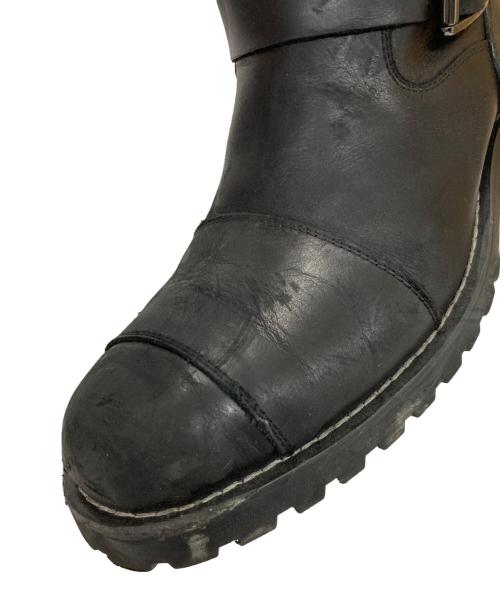 DEGNER（デグナー）DEGNER (デグナー) レザーエンジニアブーツ ブラック サイズ:25cmの古着・服飾アイテム
