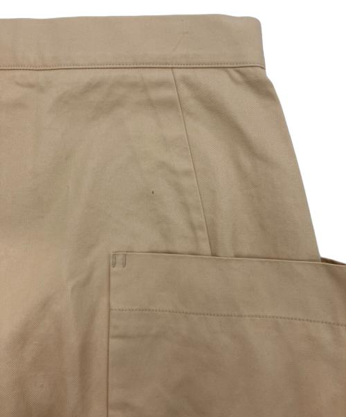DRAWER（ドゥロワー）DRAWER (ドゥロワー) リボンロングタイトスカート ベージュ サイズ:36の古着・服飾アイテム