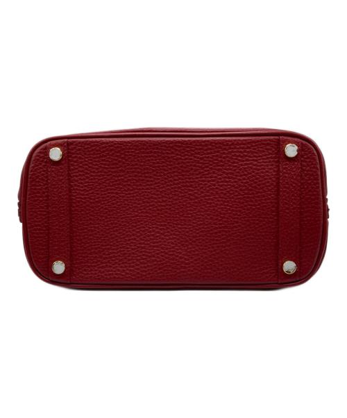 A.D.M.J.（エーディーエムジェイ）A.D.M.J. (エーディーエムジェイ) ハンドバッグ レッドの古着・服飾アイテム