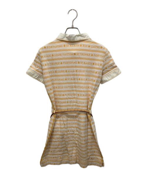 LOUIS VUITTON（ルイ ヴィトン）LOUIS VUITTON (ルイ ヴィトン) ポロシャツワンピース オレンジ サイズ:34の古着・服飾アイテム