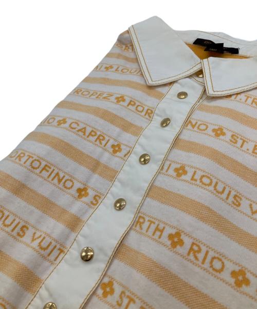 LOUIS VUITTON（ルイ ヴィトン）LOUIS VUITTON (ルイ ヴィトン) ポロシャツワンピース オレンジ サイズ:34の古着・服飾アイテム