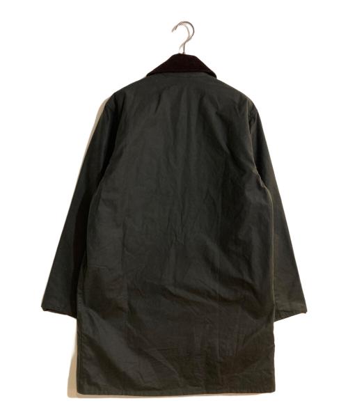 Barbour（バブアー）Barbour (バブアー) BEAUTY&YOUTH (ビューティーアンドユース) BORDERオイルドコート グリーン サイズ:36の古着・服飾アイテム