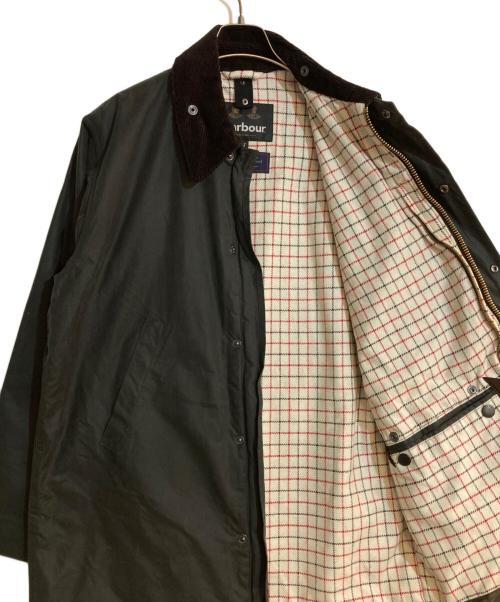 Barbour（バブアー）Barbour (バブアー) BEAUTY&YOUTH (ビューティーアンドユース) BORDERオイルドコート グリーン サイズ:36の古着・服飾アイテム