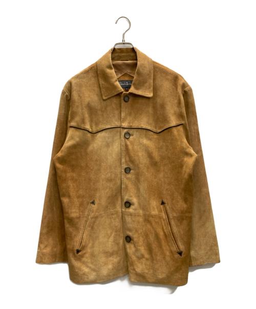 Wind Armor（ウィンドアーマー）Wind Armor (ウィンドアーマー) ゴートレザージャケット ブラウン サイズ:Lの古着・服飾アイテム