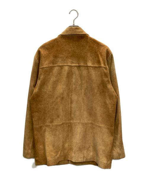 Wind Armor（ウィンドアーマー）Wind Armor (ウィンドアーマー) ゴートレザージャケット ブラウン サイズ:Lの古着・服飾アイテム