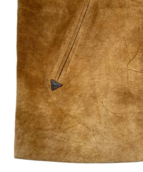 Wind Armor（ウィンドアーマー）Wind Armor (ウィンドアーマー) ゴートレザージャケット ブラウン サイズ:Lの古着・服飾アイテム