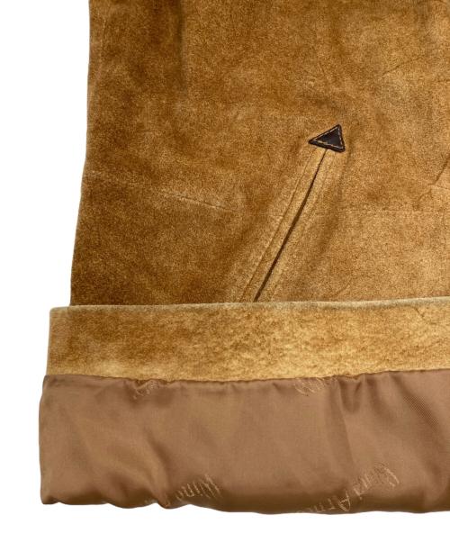 Wind Armor（ウィンドアーマー）Wind Armor (ウィンドアーマー) ゴートレザージャケット ブラウン サイズ:Lの古着・服飾アイテム