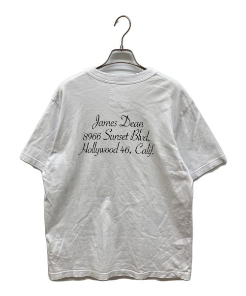 sacai（サカイ）sacai (サカイ) James Dean Face T-Shirt ホワイト サイズ:3の古着・服飾アイテム