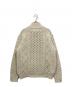 VOWELS (バウルズ) CABLE KNIT ZIP UP ホワイト サイズ:2：38000円