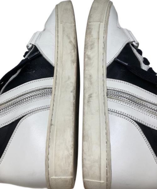 LAD MUSICIAN（ラッドミュージシャン）LAD MUSICIAN (ラッドミュージシャン) ハイカットスニーカー ホワイト サイズ:42の古着・服飾アイテム