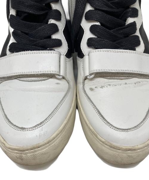LAD MUSICIAN（ラッドミュージシャン）LAD MUSICIAN (ラッドミュージシャン) ハイカットスニーカー ホワイト サイズ:42の古着・服飾アイテム