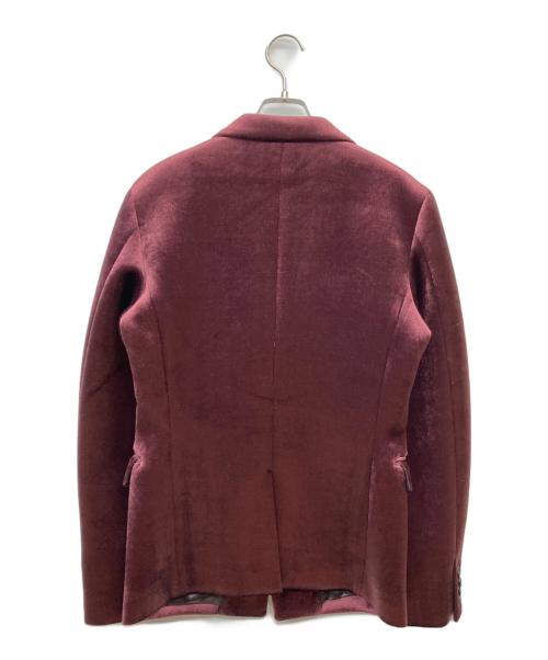 TORNADO MART（トルネードマート）TORNADO MART (トルネードマート) ベルベットジャケット ボルドー サイズ:Mの古着・服飾アイテム