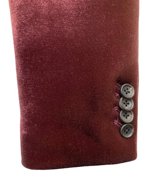 TORNADO MART（トルネードマート）TORNADO MART (トルネードマート) ベルベットジャケット ボルドー サイズ:Mの古着・服飾アイテム