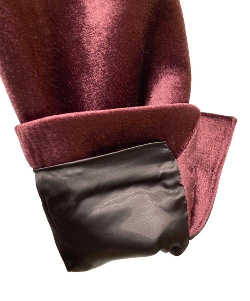 TORNADO MART（トルネードマート）TORNADO MART (トルネードマート) ベルベットジャケット ボルドー サイズ:Mの古着・服飾アイテム
