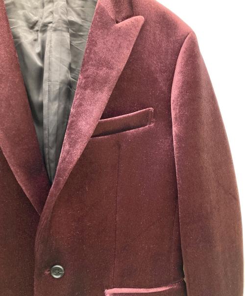 TORNADO MART（トルネードマート）TORNADO MART (トルネードマート) ベルベットジャケット ボルドー サイズ:Mの古着・服飾アイテム