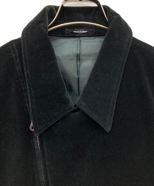 TORNADO MART（トルネードマート）TORNADO MART (トルネードマート) ベルベットライダースジャケット ブラック サイズ:Lの古着・服飾アイテム