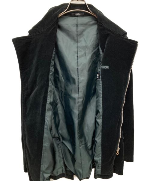 TORNADO MART（トルネードマート）TORNADO MART (トルネードマート) ベルベットライダースジャケット ブラック サイズ:Lの古着・服飾アイテム