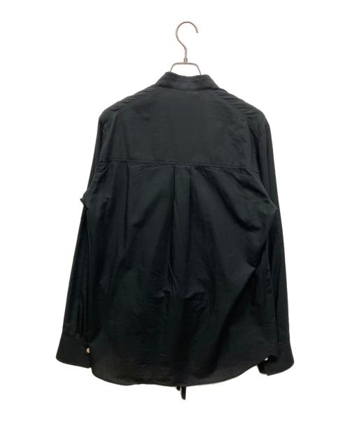 BED J.W. FORD（ベッドフォード）BED J.W. FORD (ベッドフォード) Ensemble tie shirt ブラックの古着・服飾アイテム