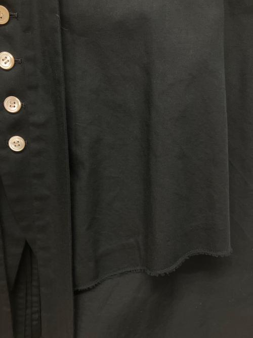 BED J.W. FORD（ベッドフォード）BED J.W. FORD (ベッドフォード) Ensemble tie shirt ブラックの古着・服飾アイテム