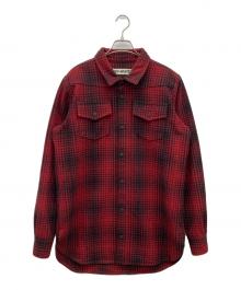 OFFWHITE（オフホワイト）の古着「チェックシャツ」｜レッド×ブラック