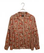 Needlesニードルズ）の古着「Classic Shirt Paisley」｜オレンジ×グリーン