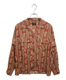 Needles（ニードルズ）の古着「Classic Shirt Paisley」｜オレンジ×グリーン