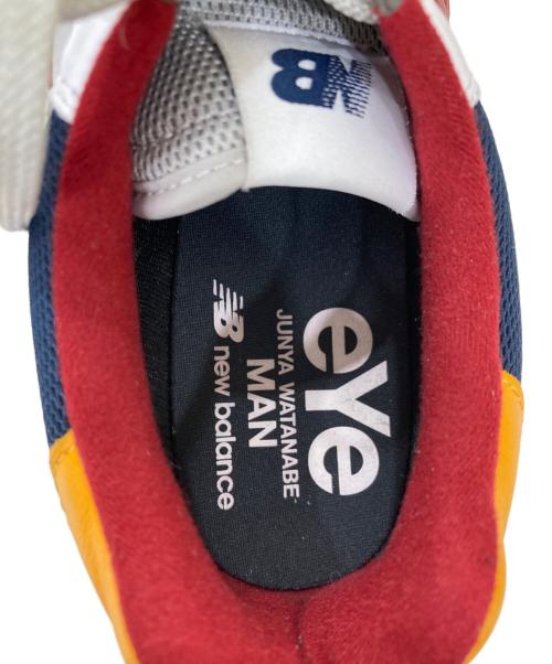 eYe COMME des GARCONS JUNYAWATANABE MAN（アイ コム デ ギャルソン ジュンヤ ワタナベ マン）eYe COMME des GARCONS JUNYAWATANABE MAN (アイ コム デ ギャルソン ジュンヤ ワタナベ マン) NEW BALANCE (ニューバランス) スニーカー ネイビー×グレー サイズ:26㎝の古着・服飾アイテム