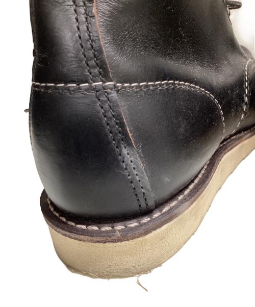 RED WING（レッドウィング）RED WING (レッドウィング) 6-INCH CLASSIC MOC/茶芯 ブラック サイズ:25の古着・服飾アイテム