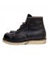 RED WING (レッドウィング) 6-INCH CLASSIC MOC/茶芯 ブラック サイズ:25：29000円