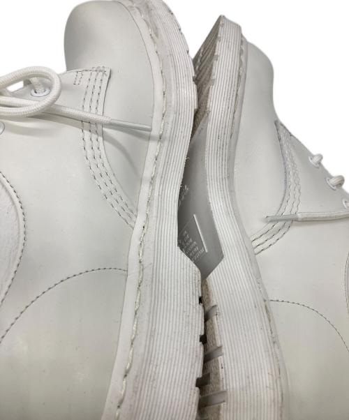 Dr.Martens（ドクターマーチン）Dr.Martens (ドクターマーチン) MM6 Maison Margiela (エムエムシックスメゾンマルジェラ) 8ホールブーツ/1460 TWIST MM6 ホワイト サイズ:UK6の古着・服飾アイテム
