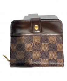 LOUIS VUITTON（ルイ ヴィトン）の古着「2つ折り財布」｜ブラウン