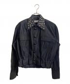 NAMACHEKOナマチェコ）の古着「LUNEN MID-LAYERシャツジャケット」｜ネイビー