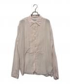 OUR LEGACYアワーレガシー）の古着「ADORN SHIRT」｜ピンク