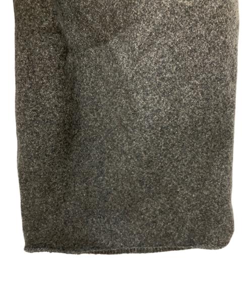 nonnotte（ノノット）nonnotte (ノノット) YAK Knit Pants Extra Wide グレー サイズ:Fの古着・服飾アイテム