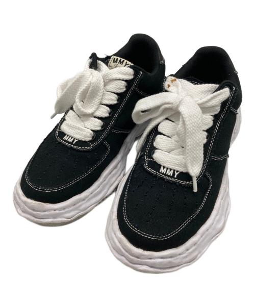Maison MIHARA YASUHIRO（メゾン ミハラ ヤスヒロ）Maison MIHARA YASUHIRO (メゾン ミハラ ヤスヒロ) スニーカー ブラック×ホワイト サイズ:42の古着・服飾アイテム