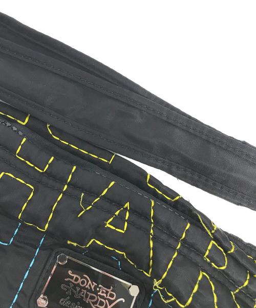 Ed Hardy（エド ハーディー）Ed Hardy (エド ハーディー) キルティングハンドバッグ ブラック サイズ:表記なしの古着・服飾アイテム