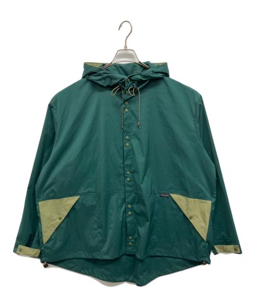 6dots（シックスドッツ）6dots (シックスドッツ) マウンテンパーカー グリーン サイズ:Lの古着・服飾アイテム