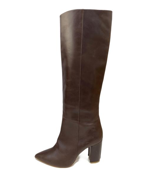 Pippichic（ピッピシック）Pippichic (ピッピシック) ロングブーツ ブラウン サイズ:38の古着・服飾アイテム