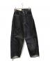 KURO iro（クロ イロ）の古着「バルーンデニムパンツ」｜インディゴ